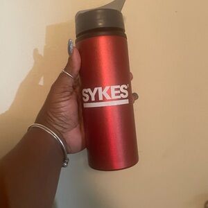 Red Stainless Steel Travel Mug